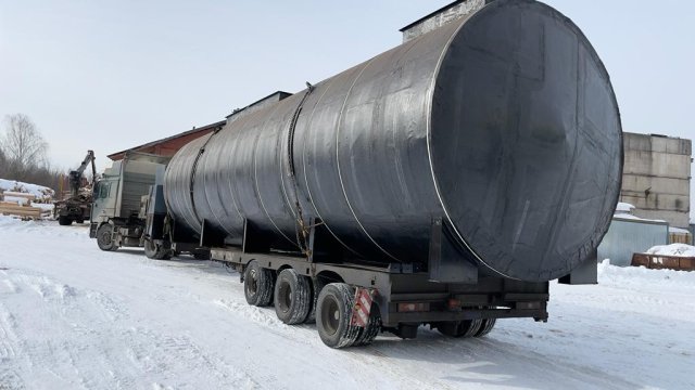 Топливный резервуар объёмом 100 куб.м.